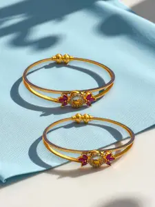 AARTISAI Set Of 2 Gold-Plated Bangles