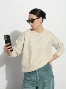 SHOWOFF Women Printed Cotton Pullover