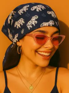 HOUSE OF PEHNAVA Women Printed Cotton Scarf