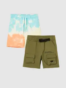 Fame Forever by Lifestyle Boys Pack of 2  Cotton Cargo Shorts