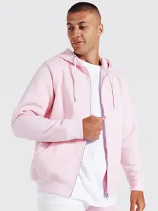 The Roadster Lifestyle Co. Men Full Sleeve Casual Zipper Hoodie