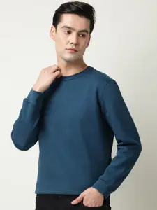 The Roadster Lifestyle Co . Round Neck Full Sleeve Pullover Sweatshirt