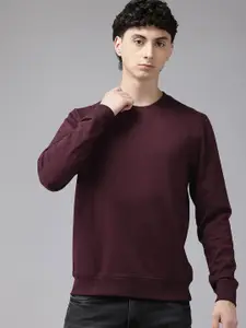 The Roadster Lifestyle Co. Men  Round Neck Full Sleeves Sweatshirt