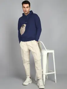 The Roadster Lifestyle Co. Men Full Sleeve Hooded Pullover Sweatshirt