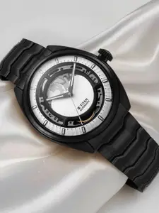 Titan Men Stainless Steel Bracelet Style Straps Analogue Automatic Watch 10011NM02