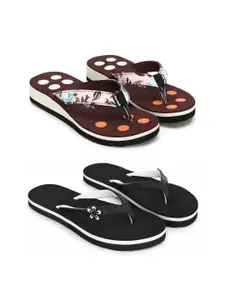 TWO SOFT Women Thong Flip-Flops