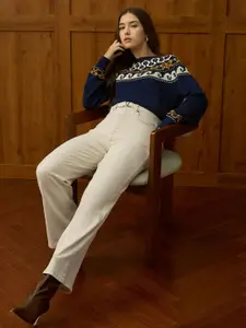 U.S. Polo Assn. Women Wide Leg Clean Look No Fade Stretchable Jeans