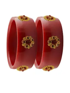 Vidhya Kangan Women Red Bangle