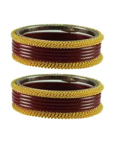 Vidhya Kangan Kids-Girls Maroon Bangle