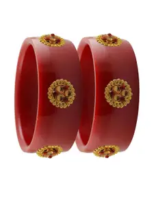 Vidhya Kangan Women Red Bangle