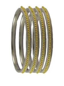 Vidhya Kangan Beige Brass Bangles