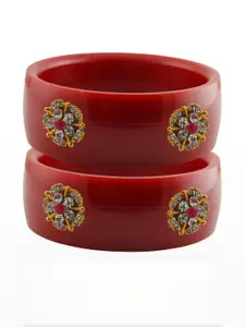 Vidhya Kangan Women Red Bangle