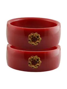 Vidhya Kangan Women Red Bangle