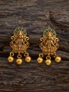 Kushal's Fashion Jewellery Embellished Bridal Contemporary Studs Earrings