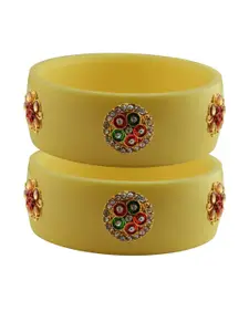 Vidhya Kangan Women Beige Bangle