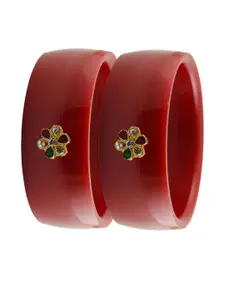 Vidhya Kangan Women Red Bangle