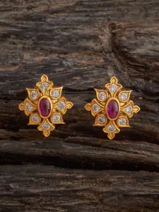 Kushal's Fashion Jewellery Embellished Bridal Contemporary Studs Earrings
