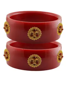 Vidhya Kangan Women Red Bangle