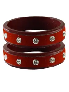 Vidhya Kangan Multi-Coloured Brass Bangles