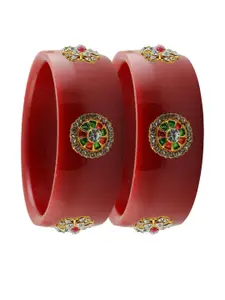 Vidhya Kangan Women Red Bangle