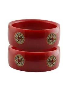 Vidhya Kangan Women Red Bangle