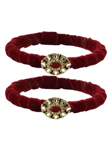 Vidhya Kangan Women Maroon Bangle
