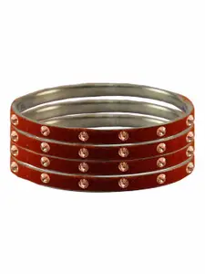 Vidhya Kangan Women Orange Bangle
