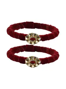 Vidhya Kangan Women Maroon Bangle