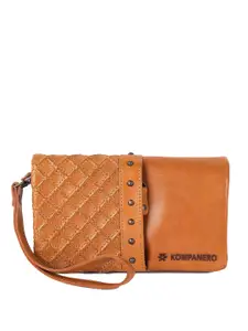 KOMPANERO Olivia Women Textured Leather Two Fold Wallet