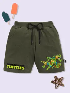 YK X Minute Mirth Boys Printed Cotton Shorts