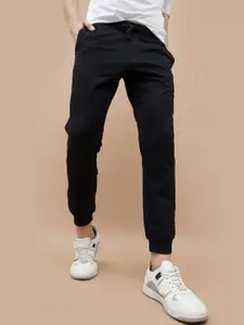Fame Forever by Lifestyle Men Cotton Slim-Fit Mid-Rise Joggers