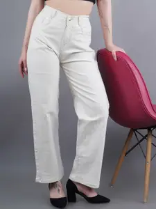 Moda Rapido Women Classic Boyfriend Fit High-Rise Stretchable Jeans