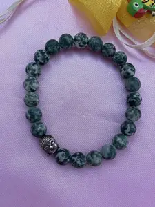 Digital Dress Room Chrysoprase Beaded Rakhi Lumba Bracelet