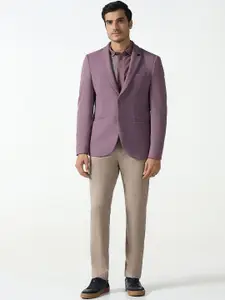 Blackberrys Men Textured Single-Breasted Blazer