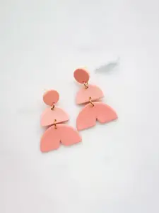 VMA PLAY FASHION Geometric Shaped Drop Earrings