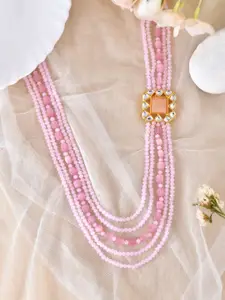 Silvermerc Designs Gold-Plated Pearls Beaded Necklace