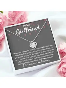 Rakva Sterling Silver Silver-Plated Chain With Pendant