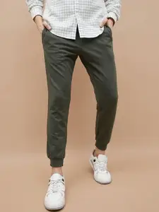 Fame Forever by Lifestyle Men Cotton Slim-Fit Mid-Rise Joggers