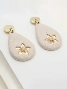 VMA PLAY FASHION Brass Plated Contemporary Drop Earrings