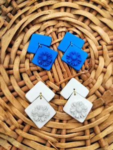 VMA PLAY FASHION Geometric Drop Earrings