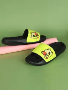 PERY PAO Men Printed Sliders Flip Flops