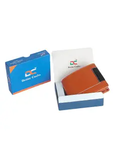 Dezire Crafts Men Colourblocked Two Fold Wallet