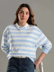 Tommy Hilfiger Women Cotton Striped Pullover