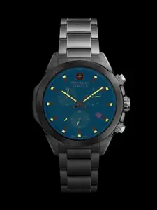 SWISS MILITARY HANOWA Men Chiroptera Night Vision Chronograph Swiss Made Watch