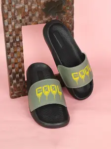 PERY PAO Men Printed Sliders
