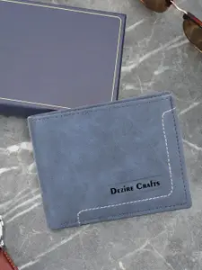 Dezire Crafts Men PU Two Fold Wallet
