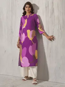 Anouk Women Floral Printed Straight Kurta