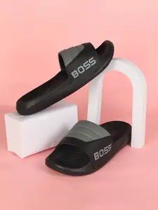 PERY PAO Men Colourblocked Sliders