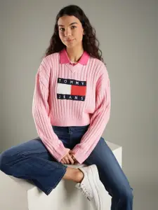 Tommy Hilfiger Women Regular Fit Pullover Sweater