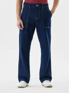 Snitch Men Straight Fit Mid-Rise No Fade Jeans